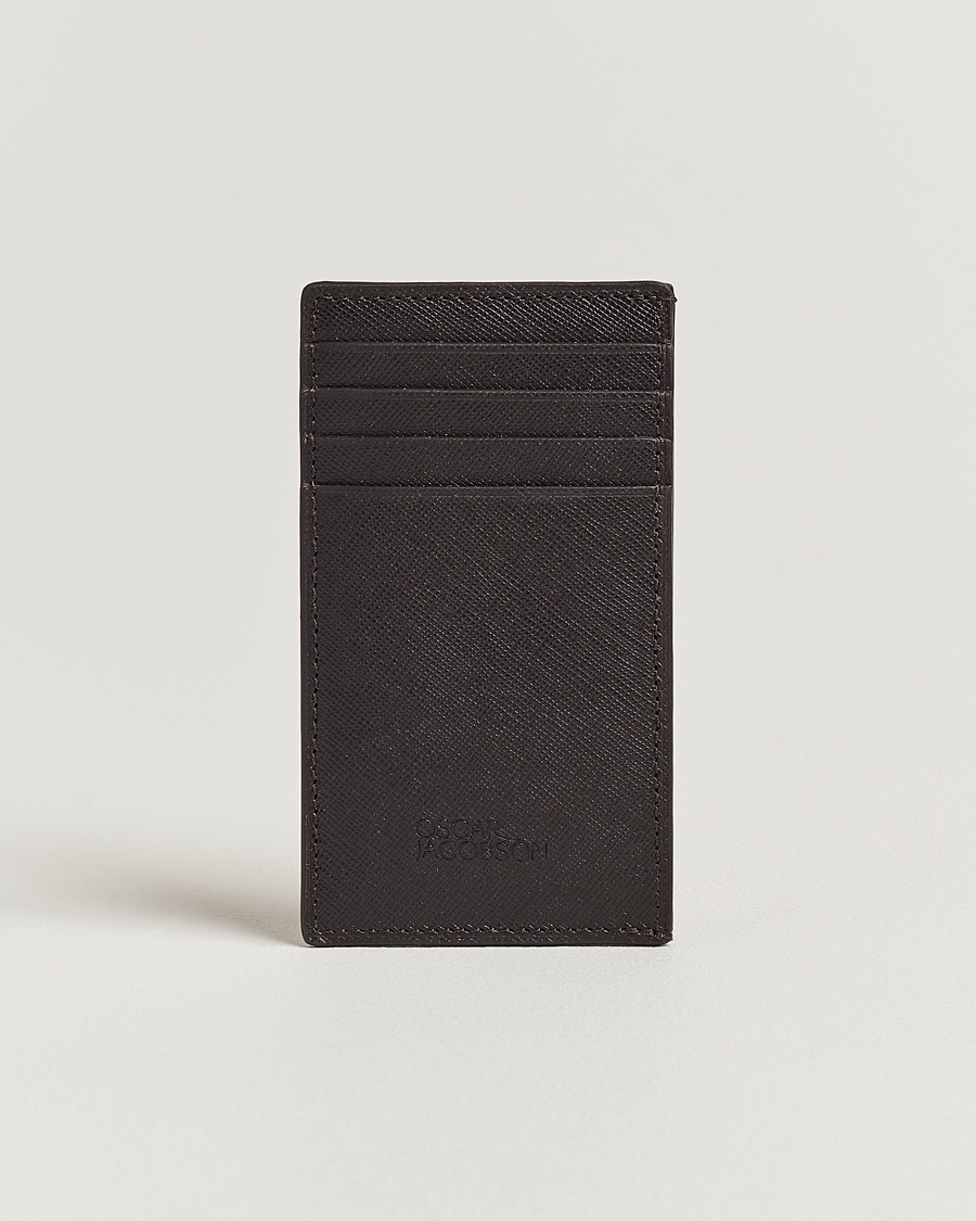 Homme | Porte-Cartes | Oscar Jacobson | Card Holder Leather Forastero Brown