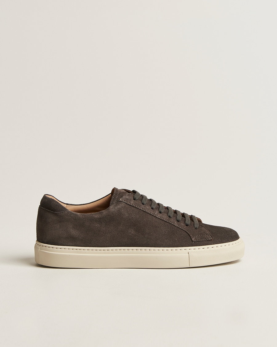 Homme | | Sweyd | 055 Suede Sneaker Dark Grey