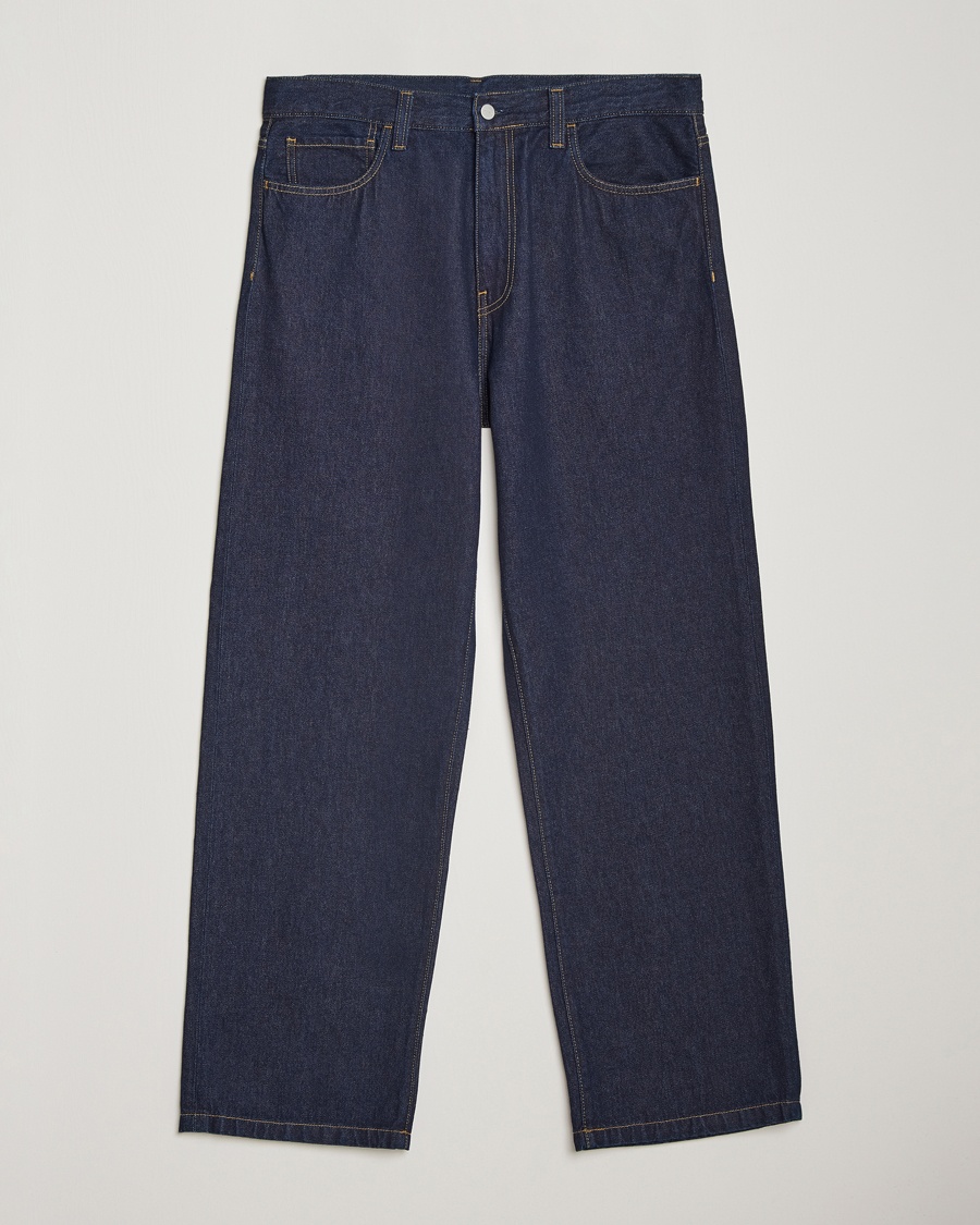 Carhartt WIP Landon Pant Robertson Denim Blue Rinsed – Bleu