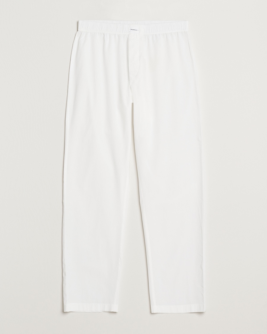 Bread & Boxers Woven Pyjama Pant White – Blanc