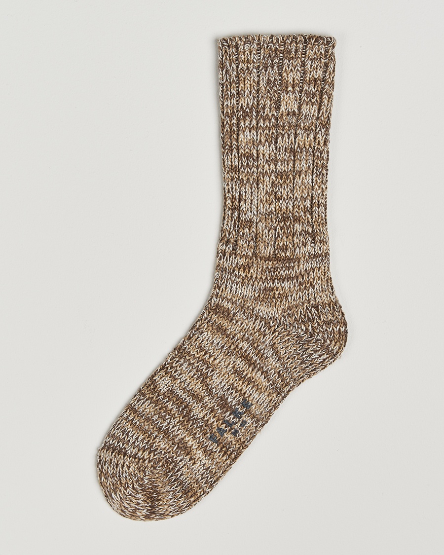 Homme | Chaussettes Quotidiennes | Falke | Brooklyn Cotton Sock Wool White