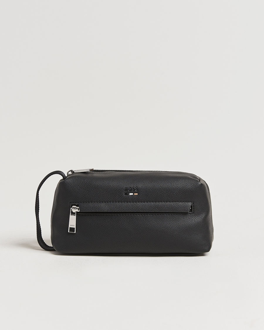 BOSS BLACK Ray Washbag Black – Zwart