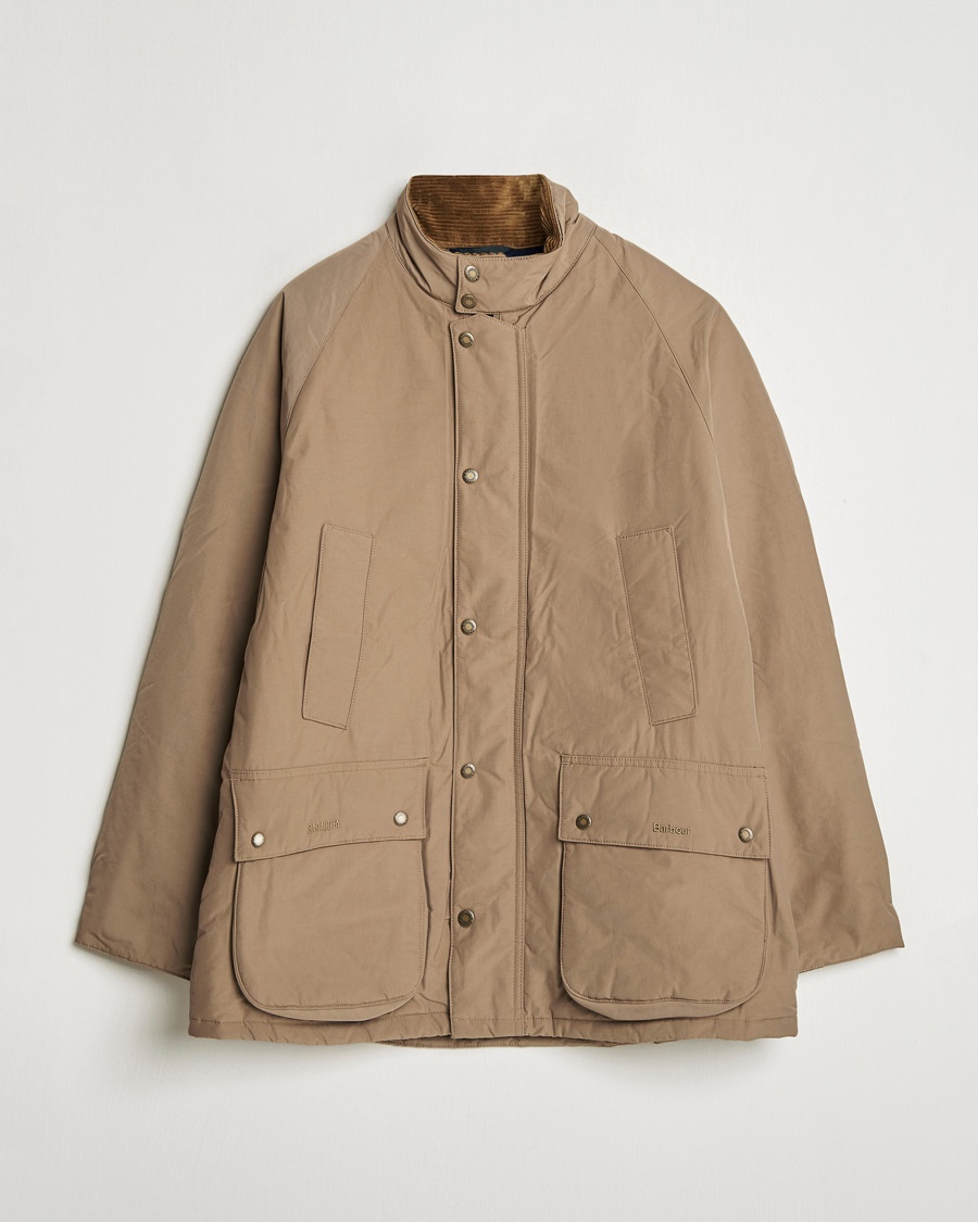 Homme | Vestes Casual | Baracuta | x Barbour Bedale Cloth Jacket Tan
