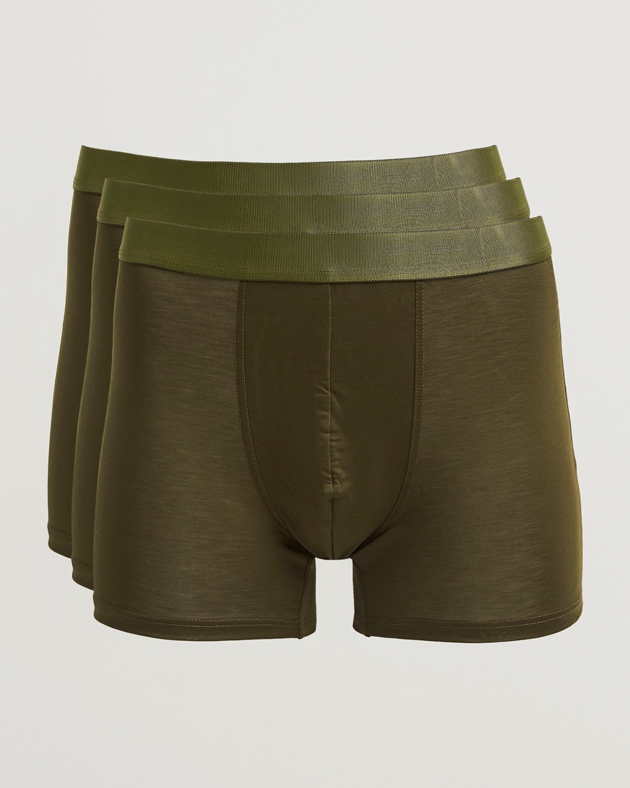 CDLP 3-Pack Boxer Briefs Olive Green – Vert
