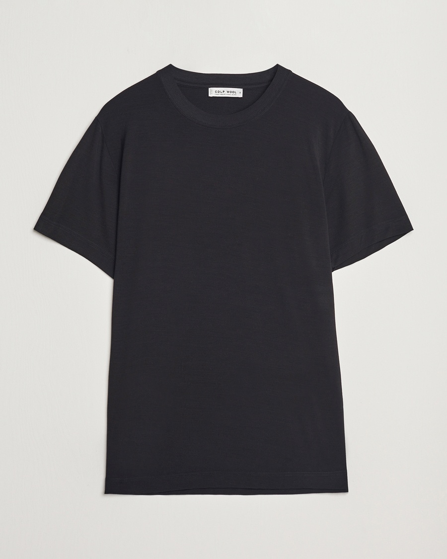 CDLP Wool T-Shirt Black – Zwart