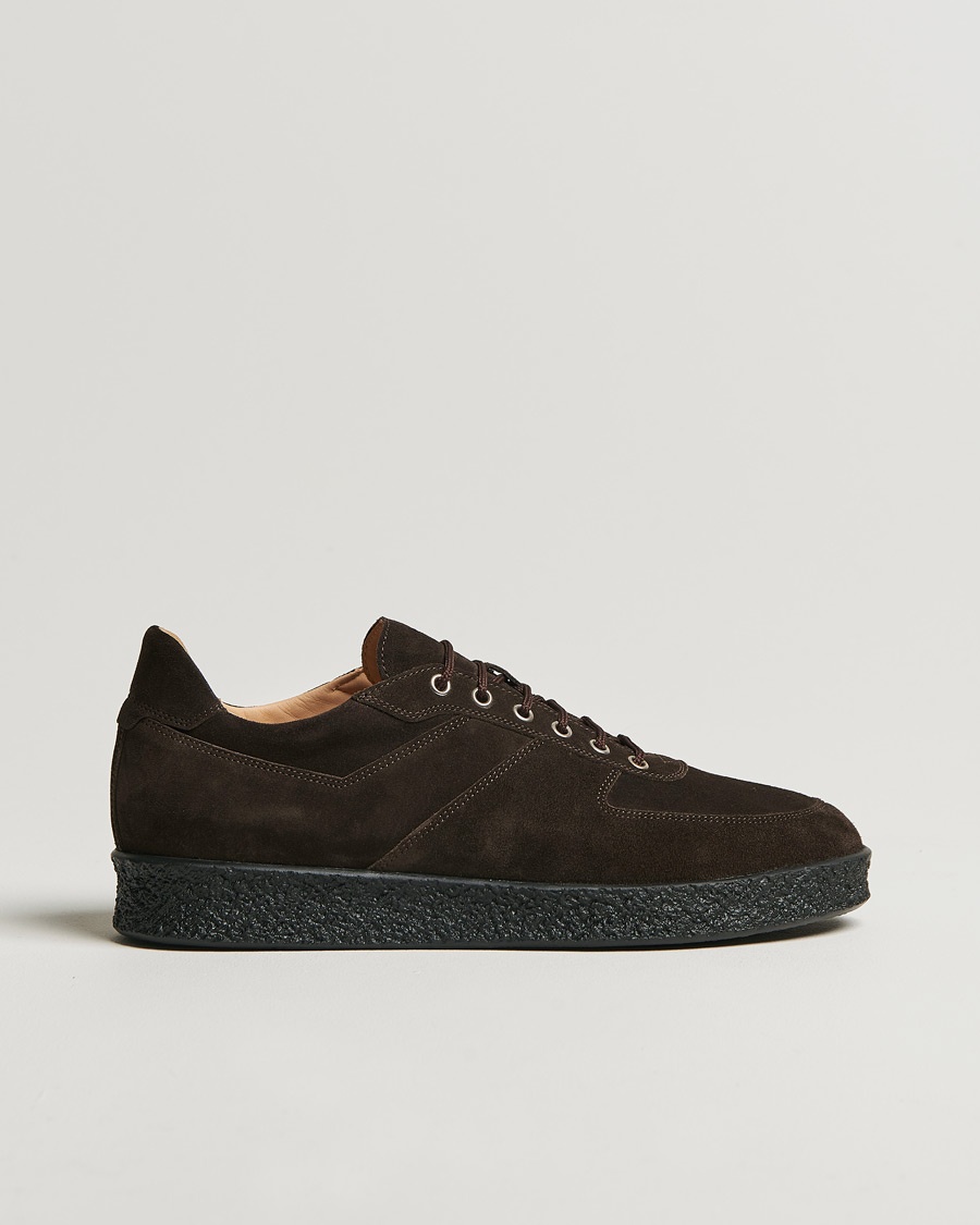 Homme | | CQP | Roamer Suede Sneaker Chocolate Brown