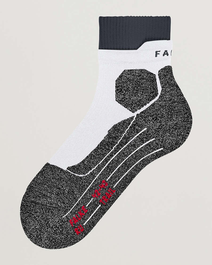 Heren | Sokken | Falke Sport | RU Trail Running Socks White