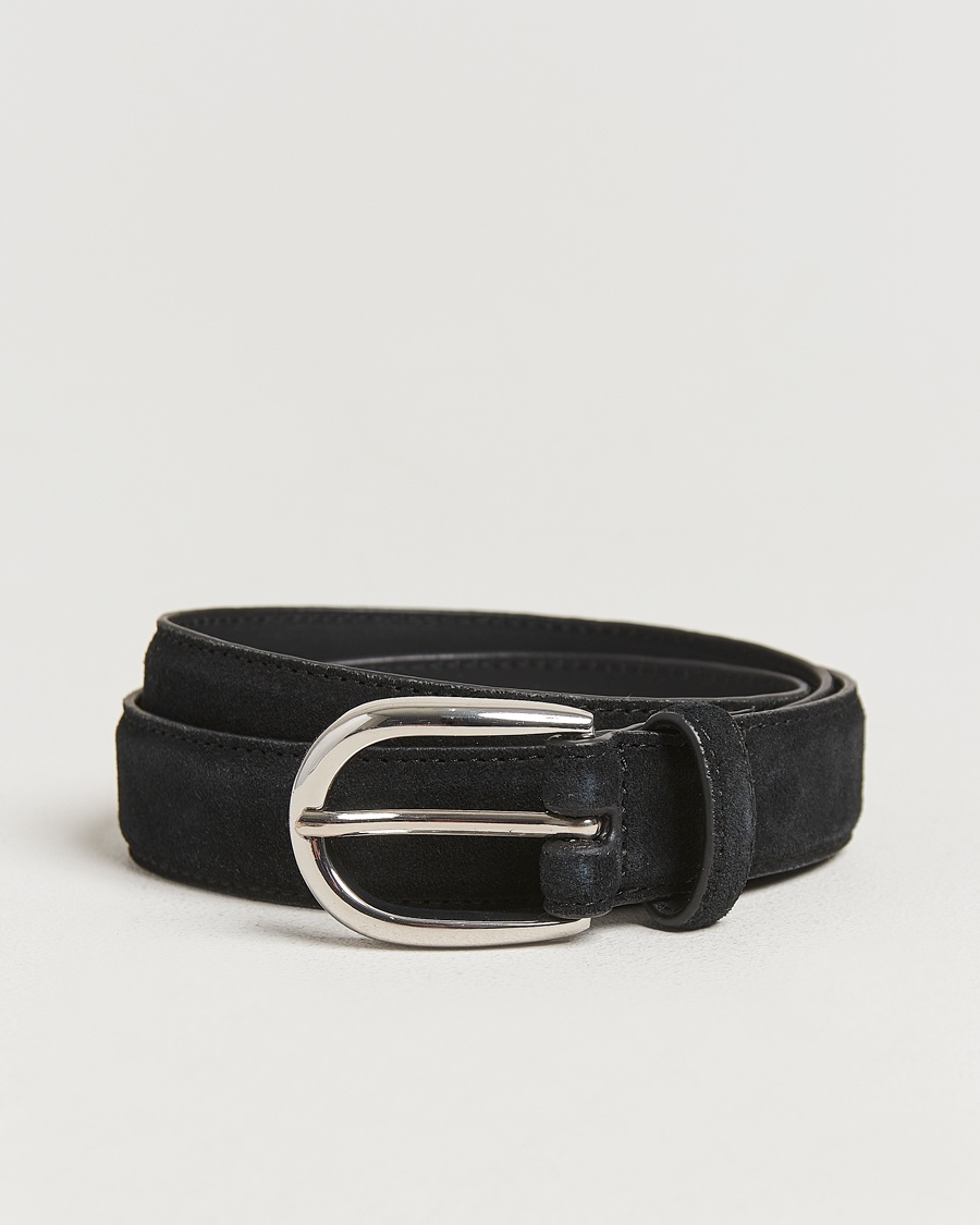 Homme | Sections | Loake 1880 | Harry Suede Belt Black