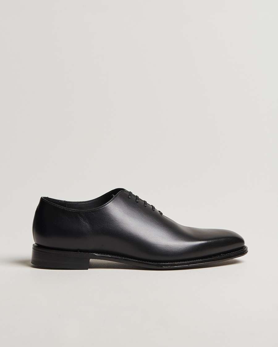 Loake 1880 Wholebury Wholecut Oxford Black Calf – Noir