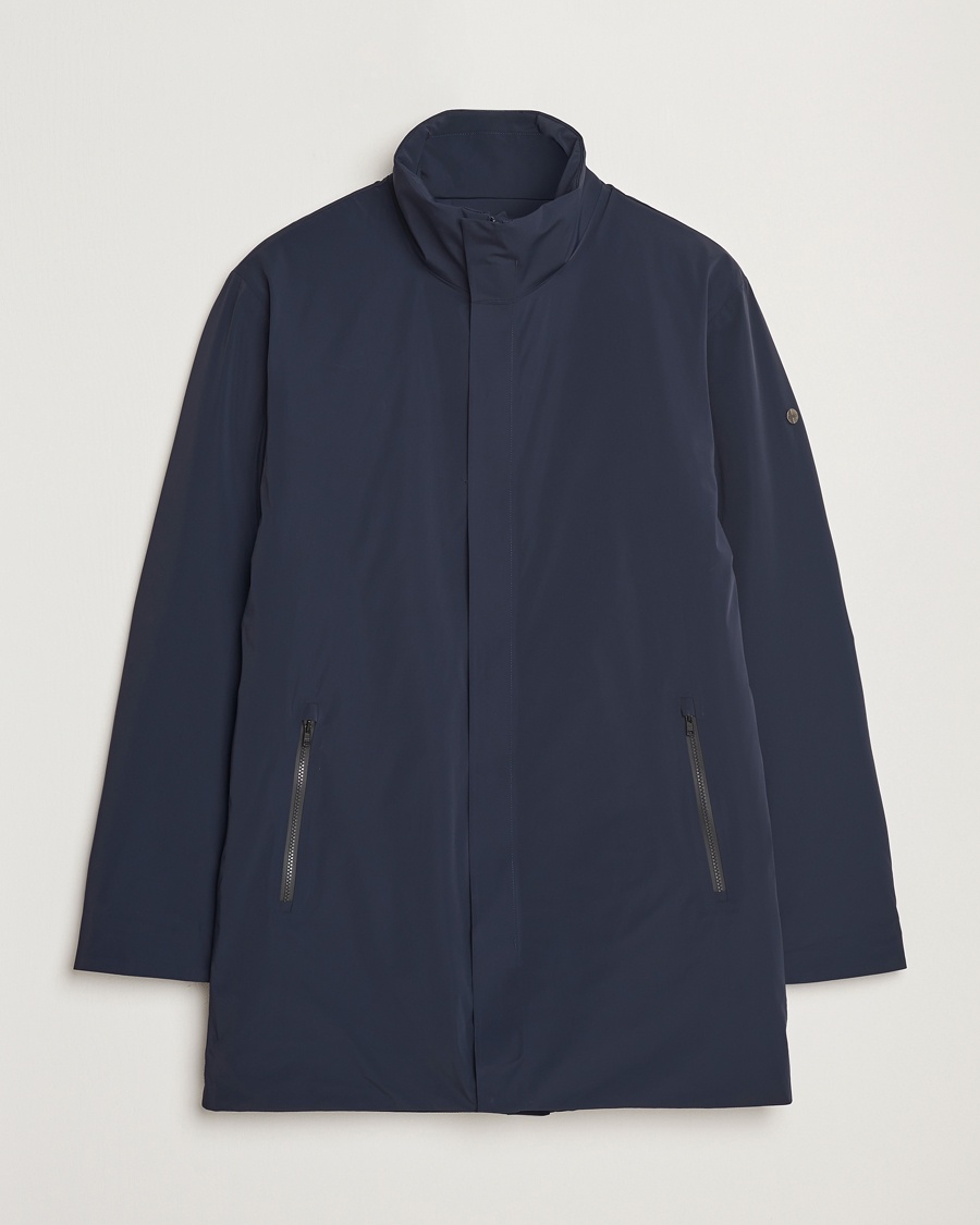 Homme | Scandinavian Edition | Scandinavian Edition | Town II Waterproof Lightweight Coat Midnight Blue