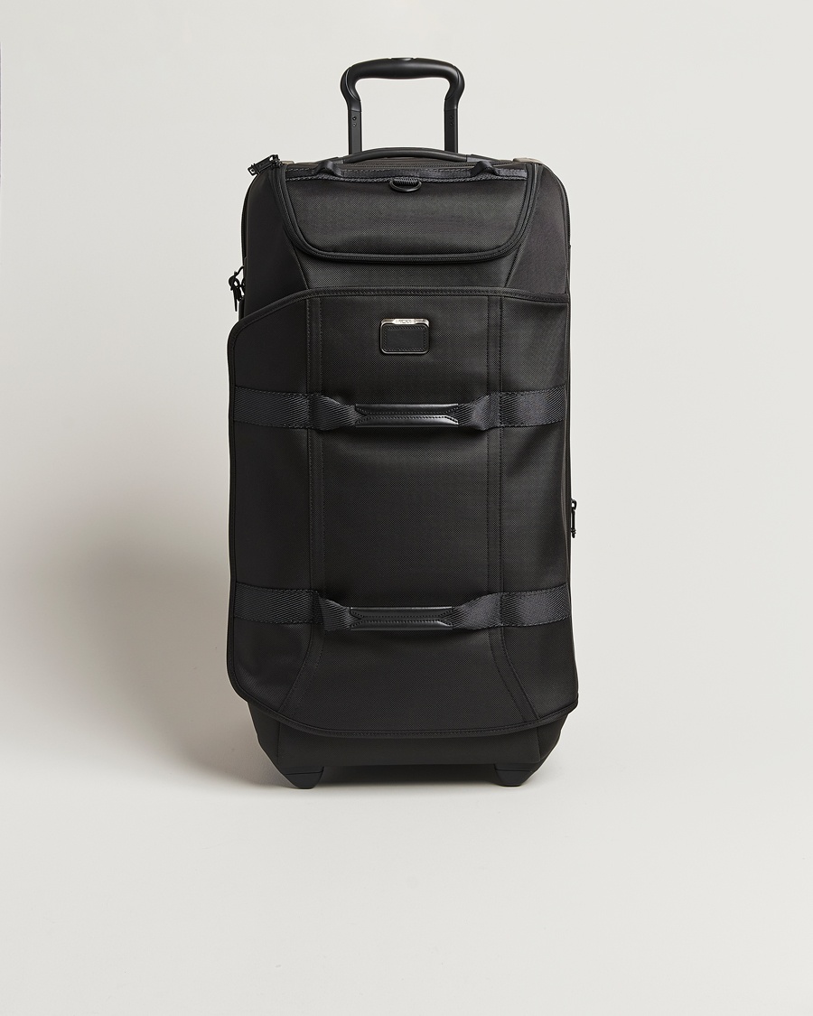 TUMI Alpha Bravo Expandable Wheeled Duffle Black – Zwart