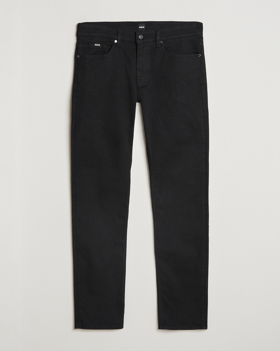 BOSS BLACK Delaware Jeans Black – Zwart