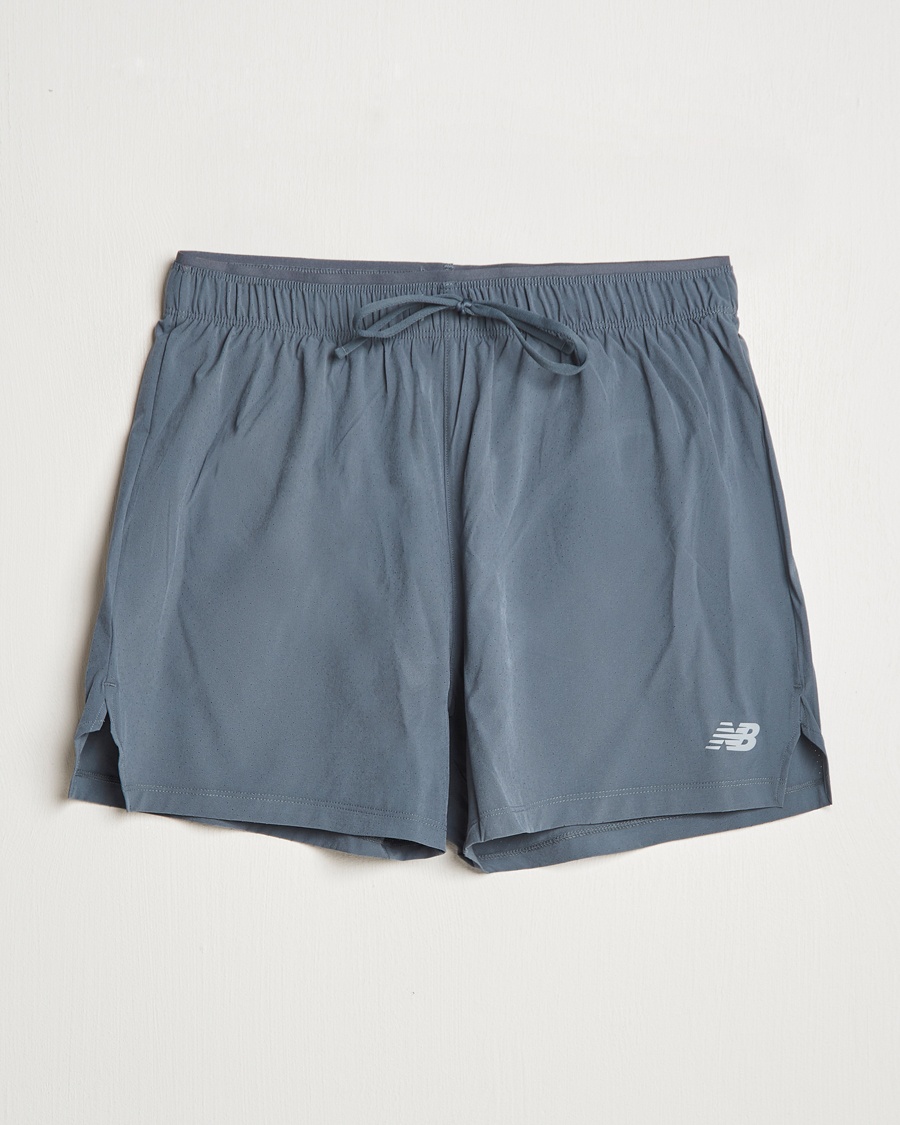 Homme | Offre de fidélité | New Balance Running | 5 Inch Run shorts Graphite