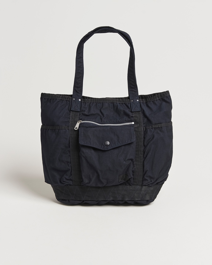 Porter-Yoshida & Co. Crag Tote Bag Navy – Bleu