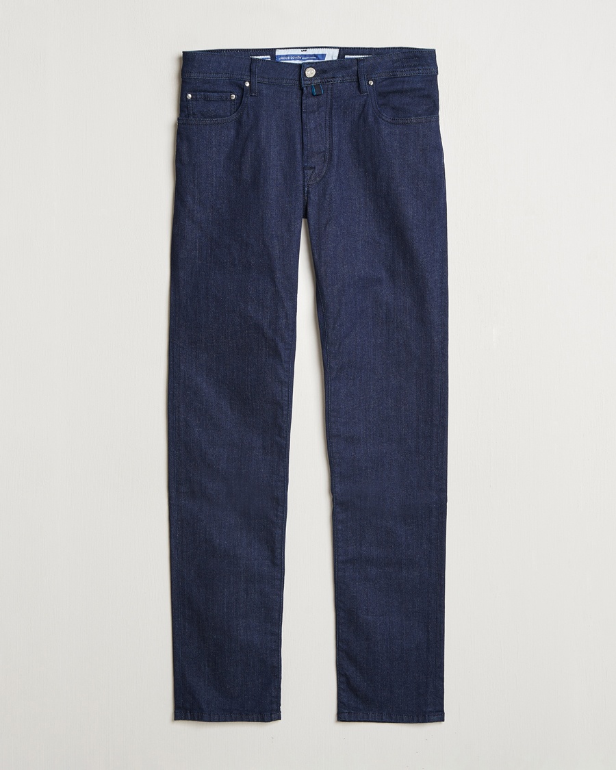 Jacob Cohën Bard 688 Slim Fit Stretch Jeans Dark Tonal Wash – Bleu