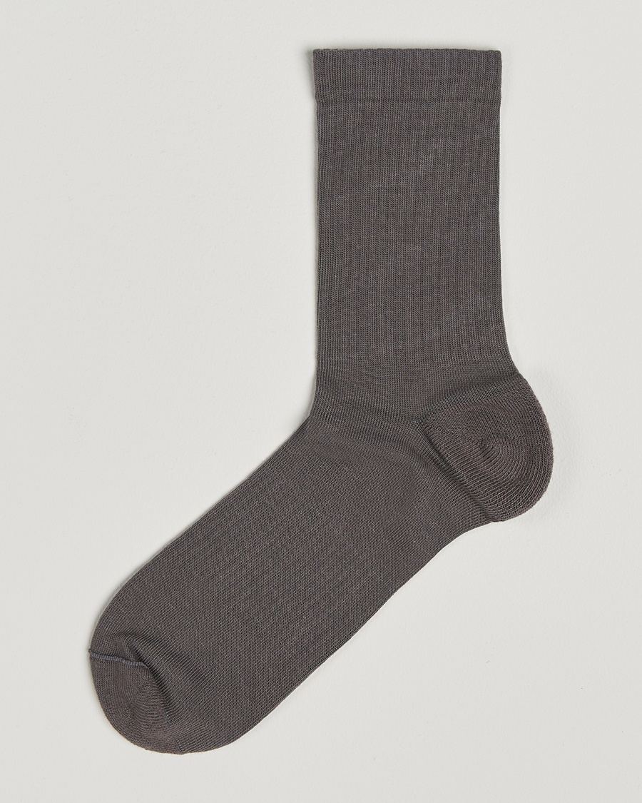 Sweyd Crew Cotton Socks Grey – Gris