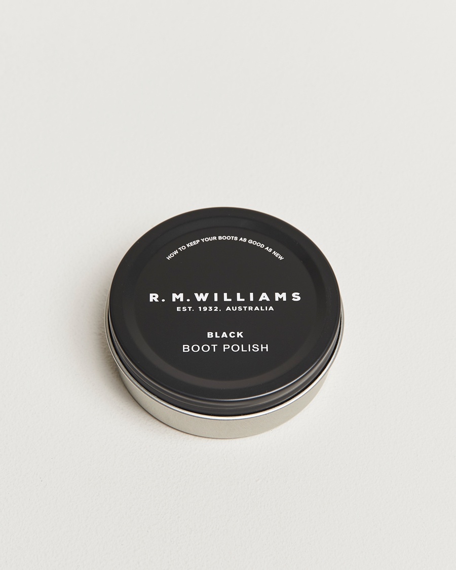 R.M.Williams Stockman's Boot Polish 70ml Black – Zwart
