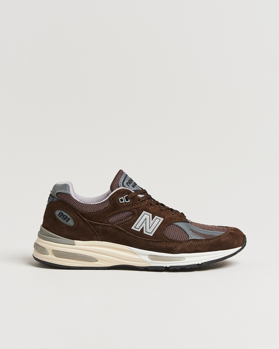 Heren | New Balance Made In US & UK | New Balance Made In US & UK | New Balance Made In UK U991V2 Sneakers Brown