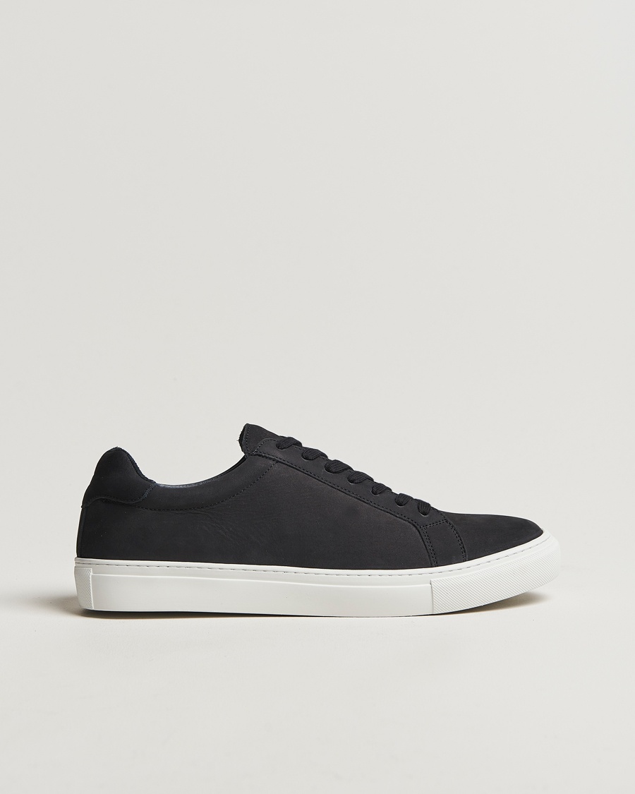 Samsøe Samsøe Saharry Nubuck Sneakers Salute Navy – Blauw