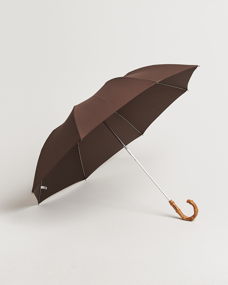 Homme | | Fox Umbrellas | Telescopic Umbrella Brown