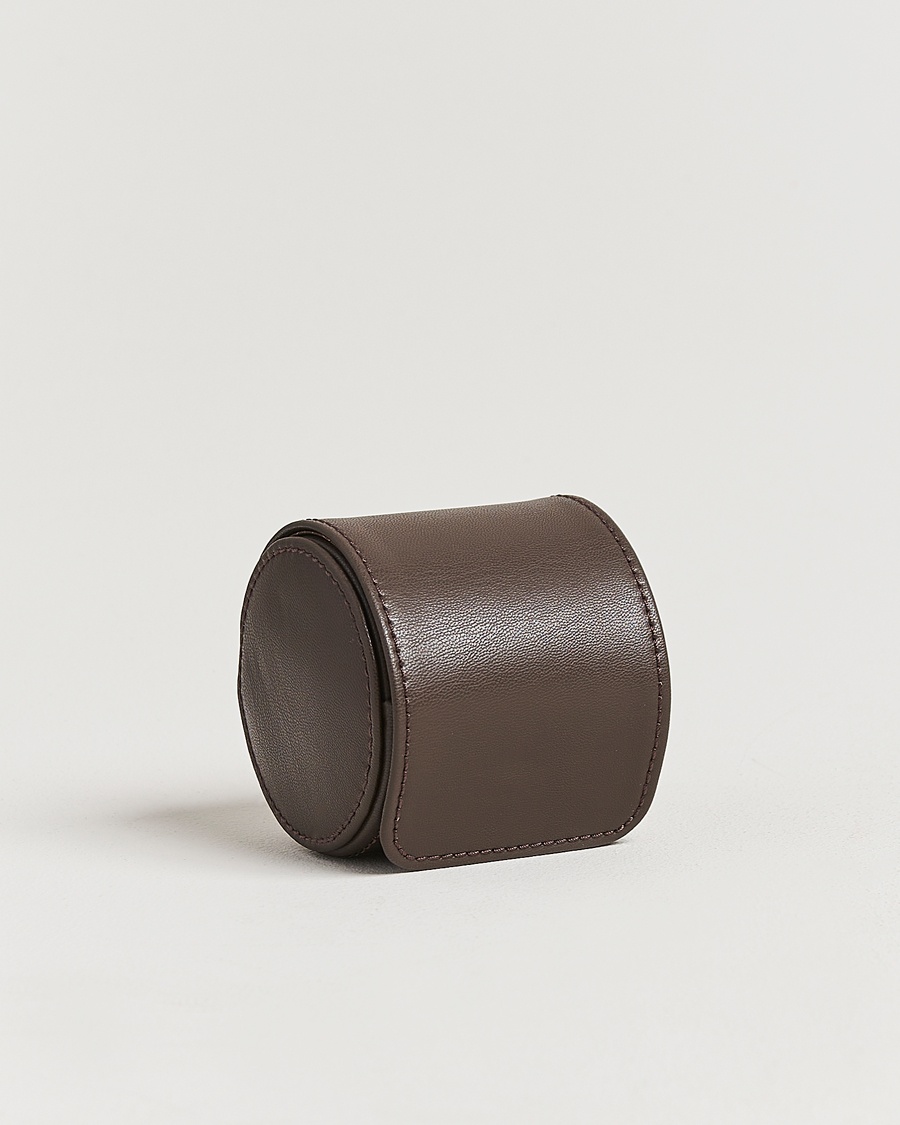 Homme | | WOLF | Single Watch Roll Earth Coffee