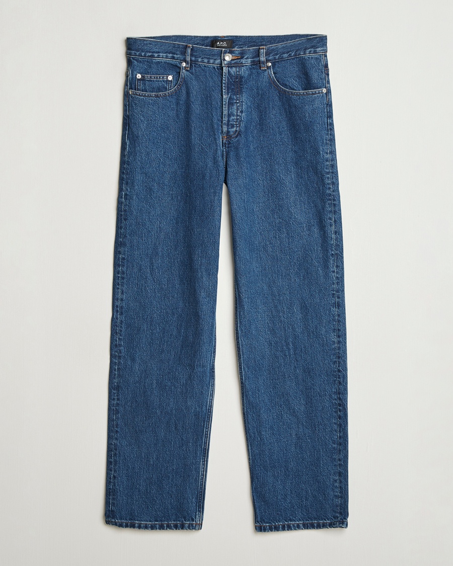 A.P.C. Fairfax Jeans Washed Indigo – Bleu
