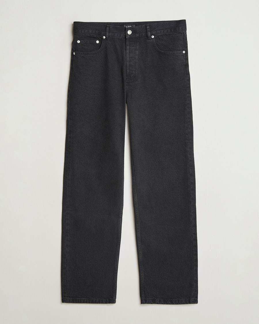 A.P.C. Fairfax Jeans Washed Black – Noir