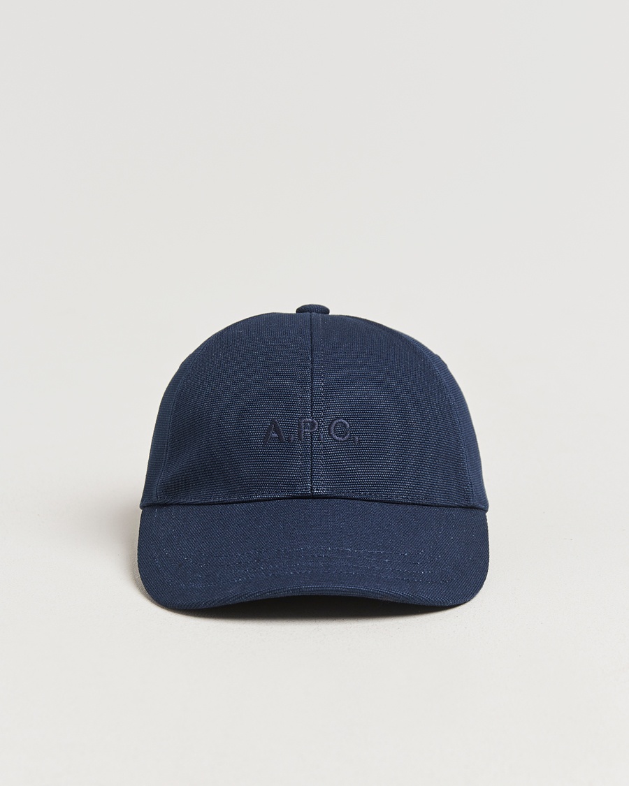 A.P.C. A.P.C.Charlie Baseball CapDark Navy – Blauw