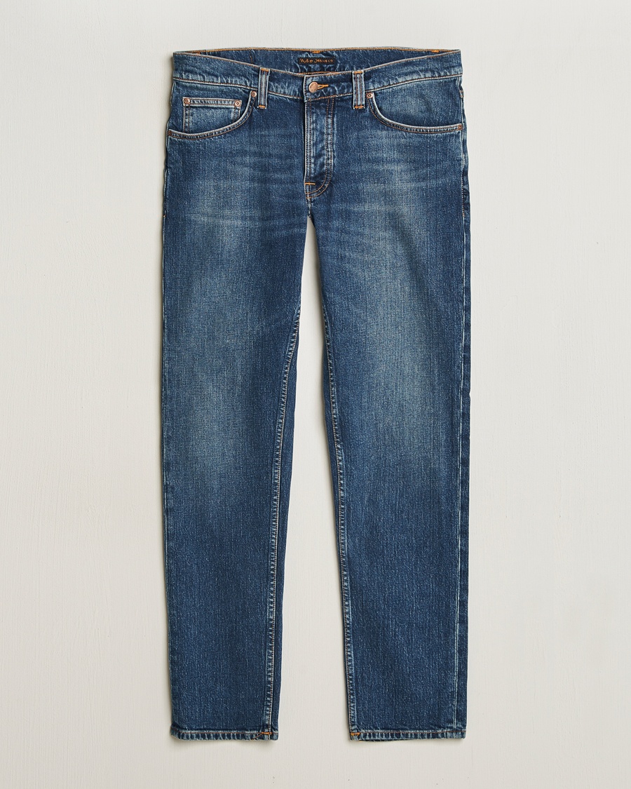 Homme | | Nudie Jeans | Solid Ollie Jeans Wild Blue