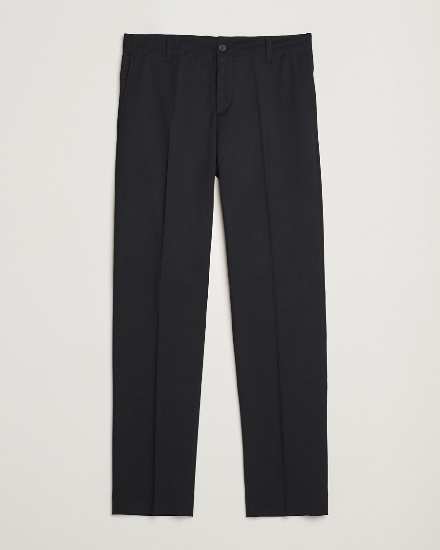 Filippa K Troy Tailored Drawstring Trousers Black – Noir