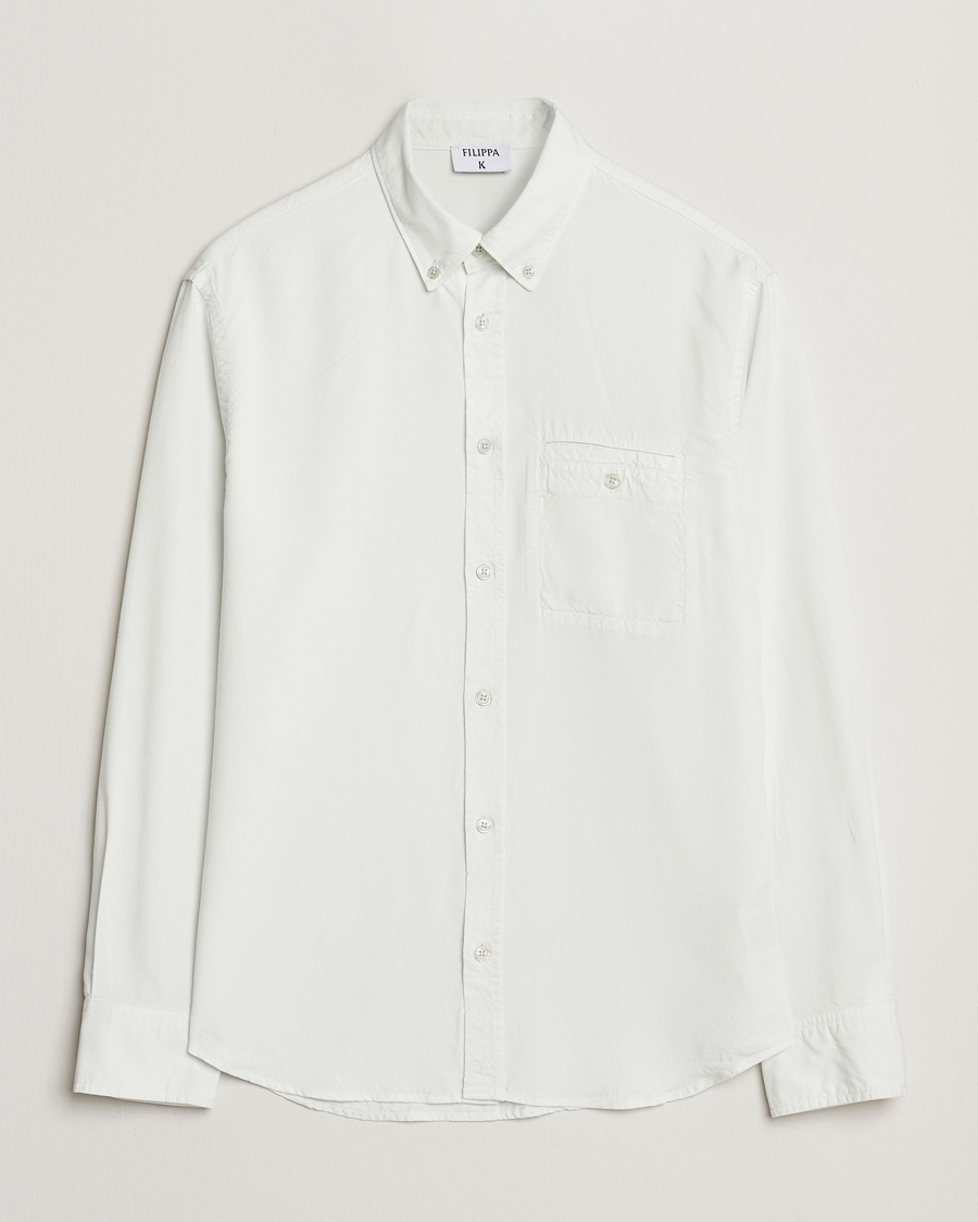 Heren | Casual overhemden | Filippa K | Zachary Lyocell Shirt Pale Blue
