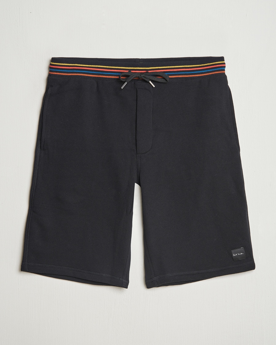 Homme | Shorts | Paul Smith | Artist Rib Sweatshorts Black