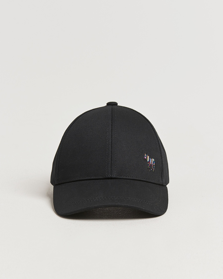 PS Paul Smith Baseball Zebra Cap Black – Zwart