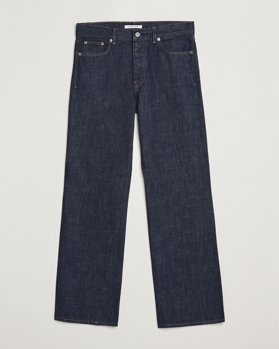 Homme | | Sunflower | Straight Twist Jeans Simple Rinse Blue