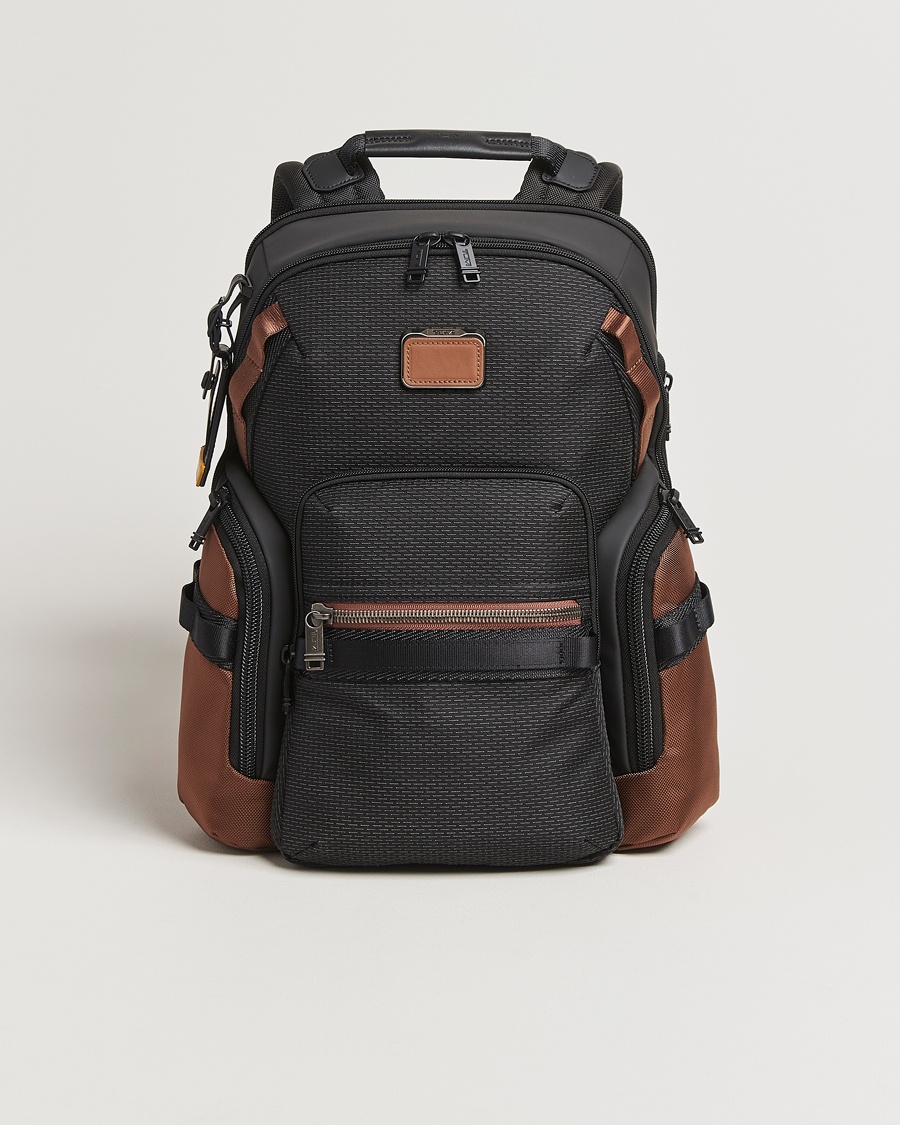 Homme | | TUMI | Alpha Bravo Navigation Backpack Black Onyx