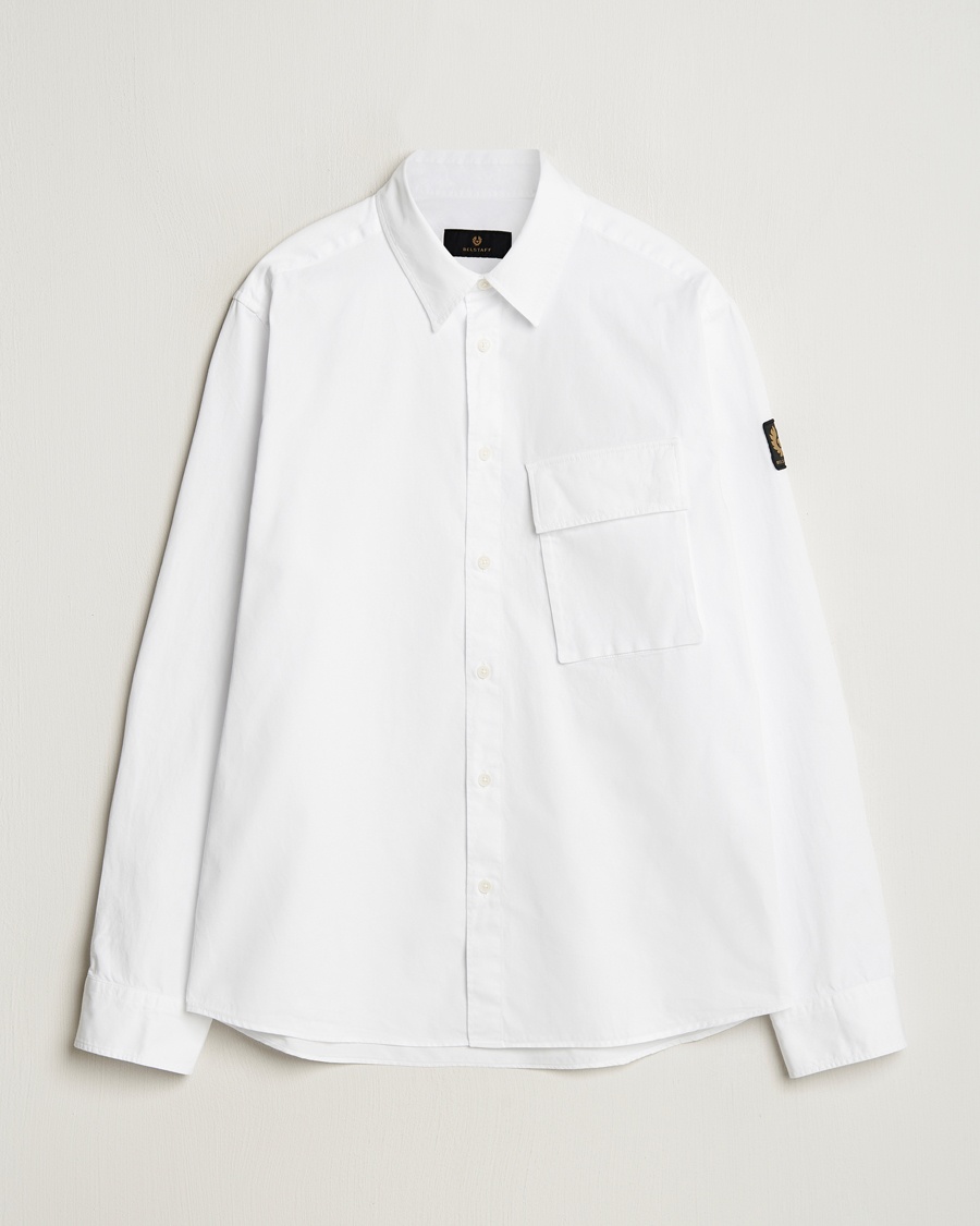 Heren | Belstaff | Belstaff | Scale Cotton Pocket Shirt White