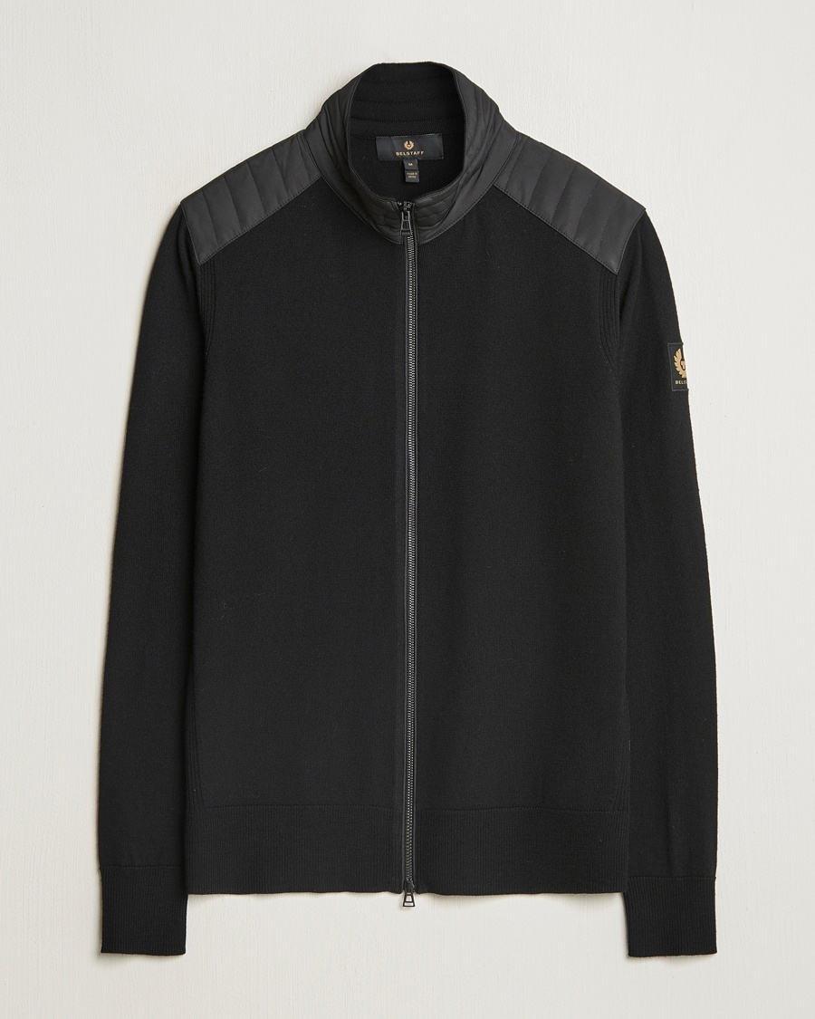 Belstaff Kelby Zip Cardigan Black – Noir
