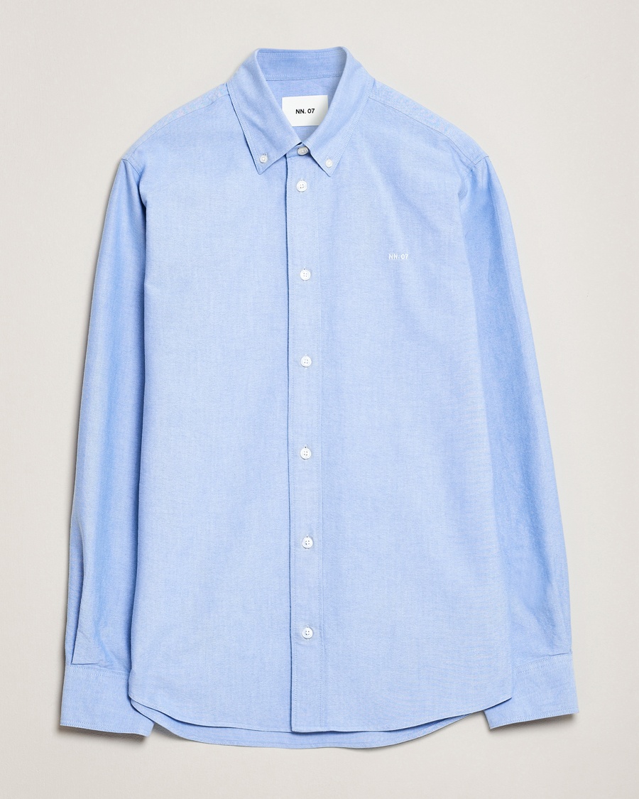 NN07 Colby Oxford Shirt Light Blue – Bleu