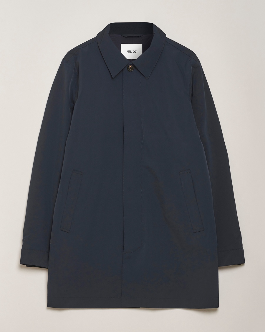 NN07 Kim Waterproof Car Coat Navy Blue – Blauw