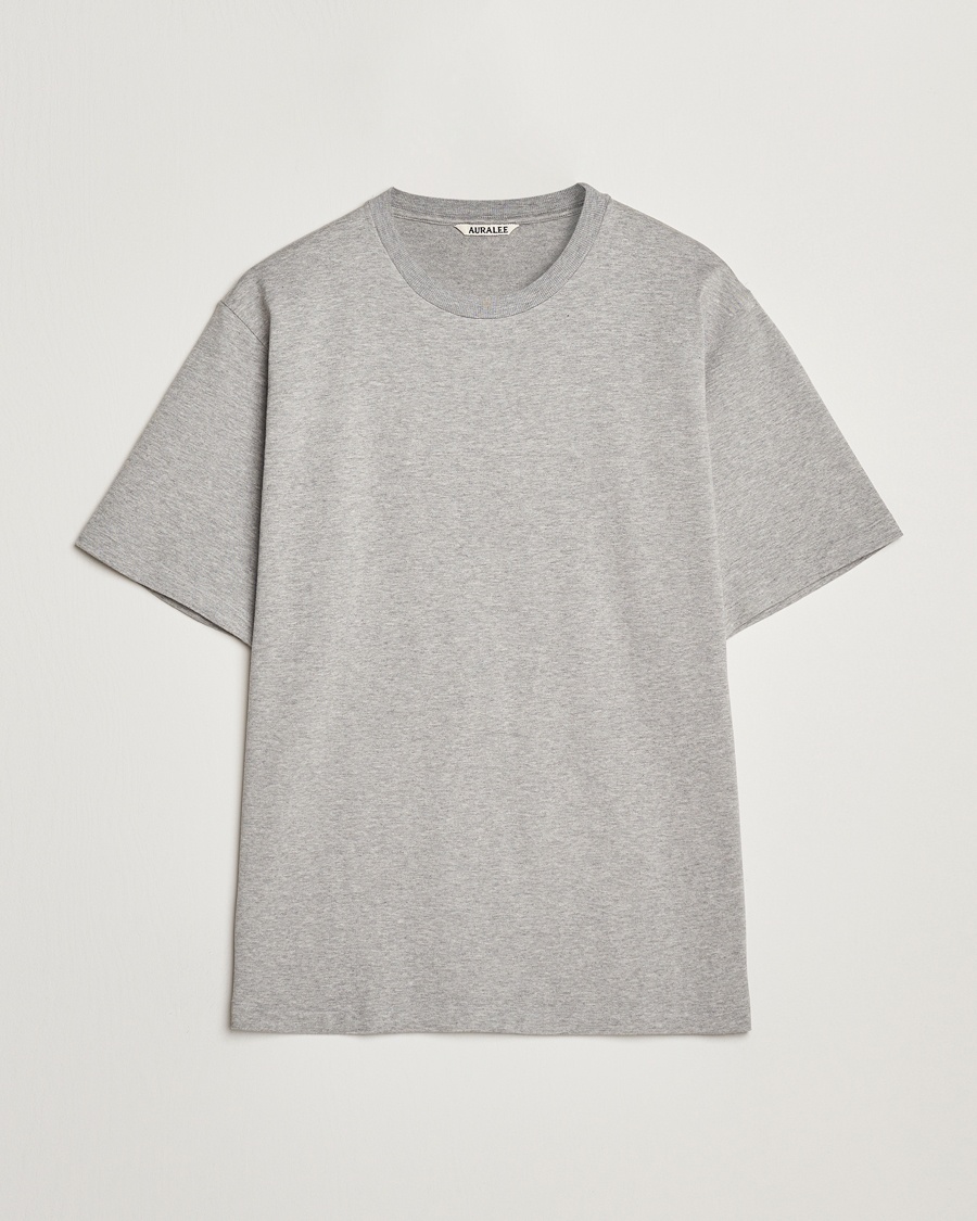 Homme | Auralee | Auralee | Luster Plating T-Shirt Top Gray