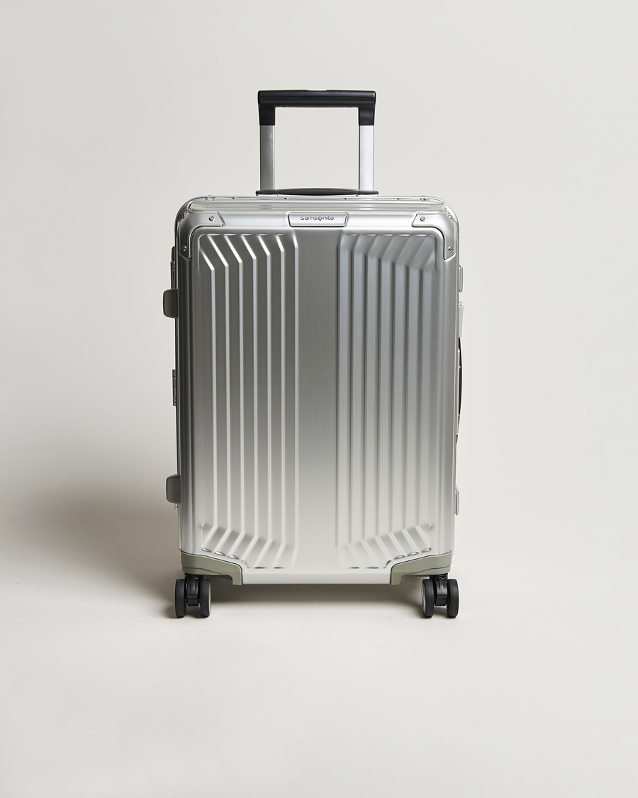 Samsonite Lite-Box Alu Spinner Carry-On Aluminium – Argent