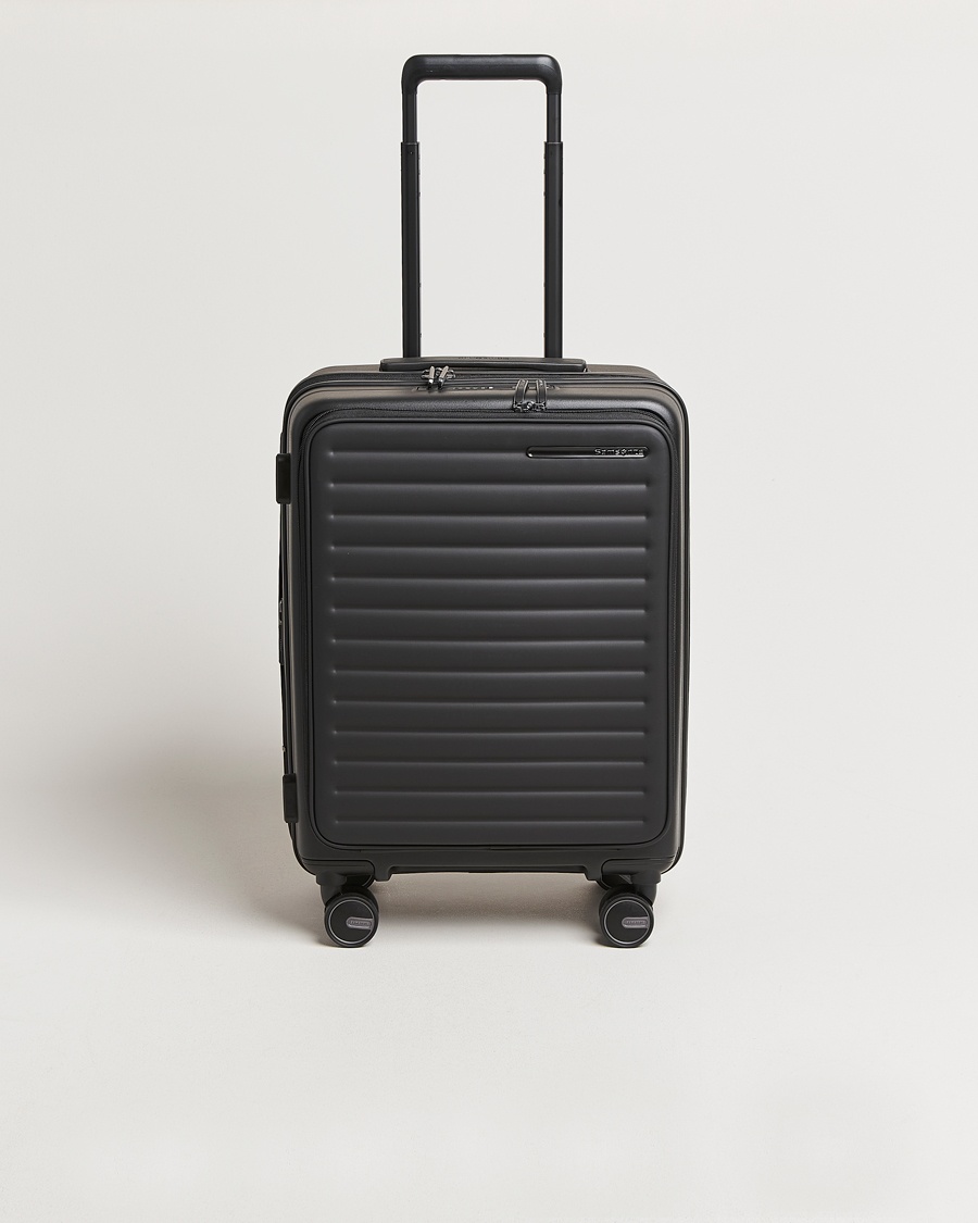 Samsonite Restackd Spinner Easy Access Carry-On Black – Noir