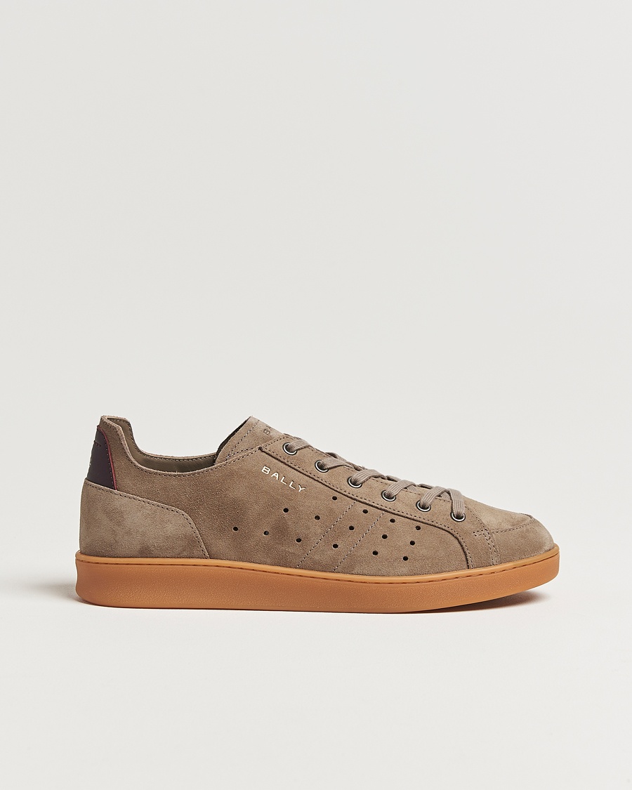 Homme | | Bally | Turyn Suede Sneaker Deep Sepia