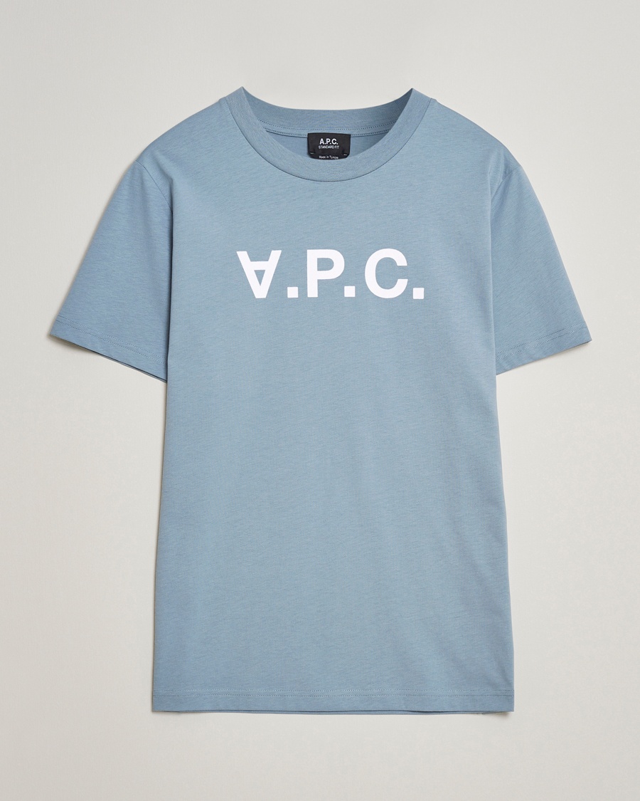 Homme | Business & Beyond | A.P.C. | VPC T-Shirt Bleu Gris