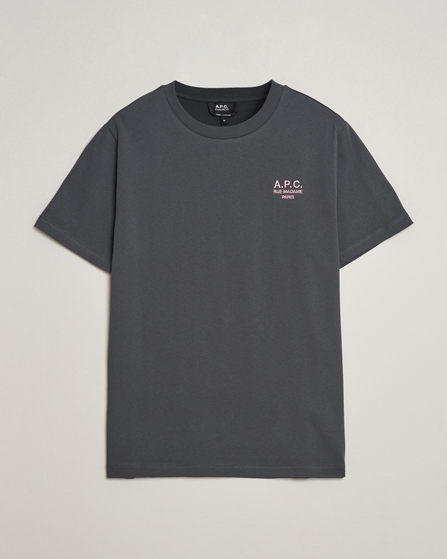 Homme | A.P.C. | A.P.C. | Rue Madame T-Shirt Anthracite