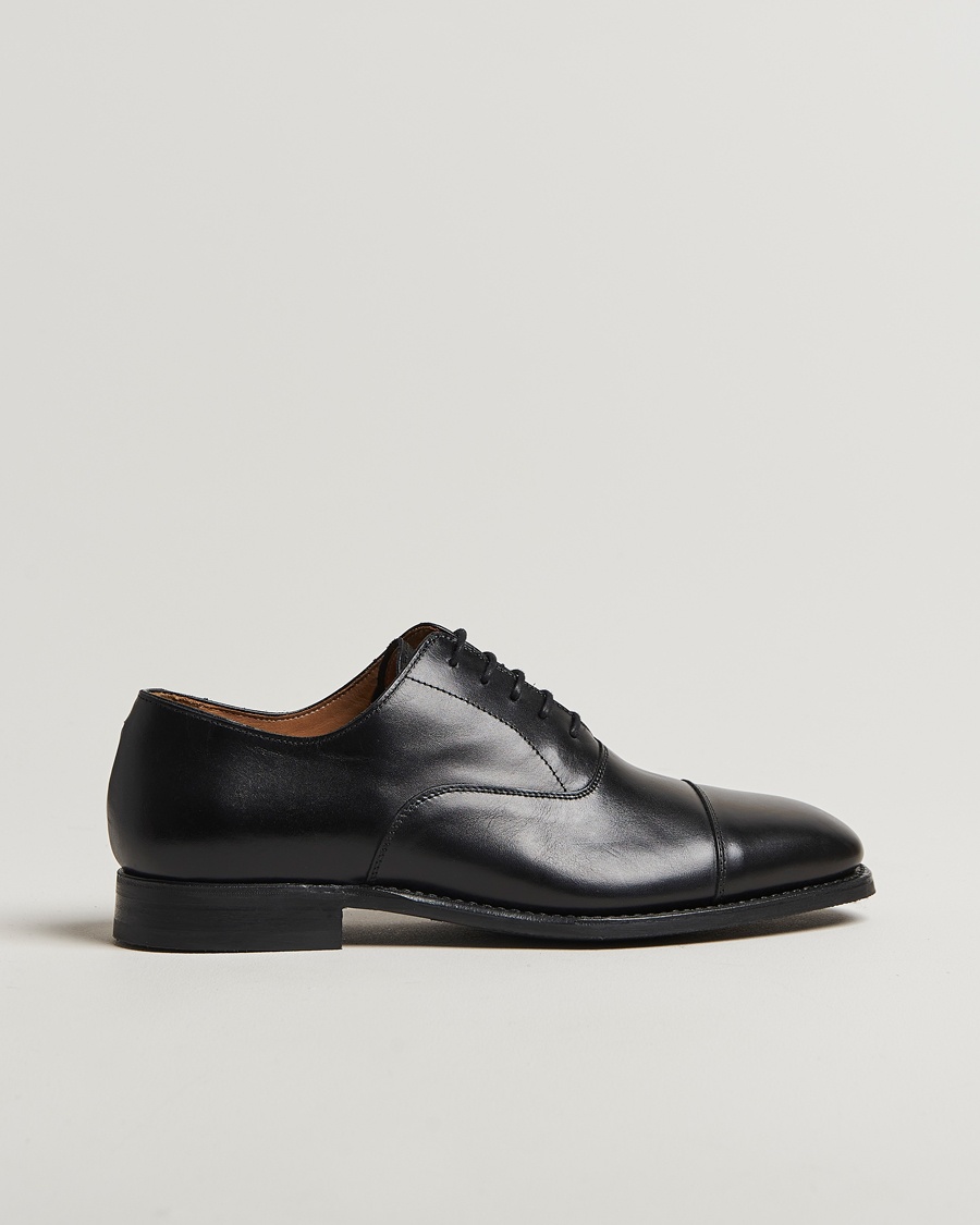 Myrqvist Äppelviken Oxford Black Calf – Noir