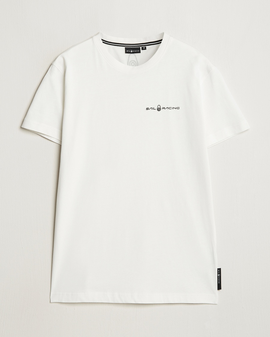 Homme | T-Shirts Blancs | Sail Racing | Bowman Crew Neck T-Shirt Storm White