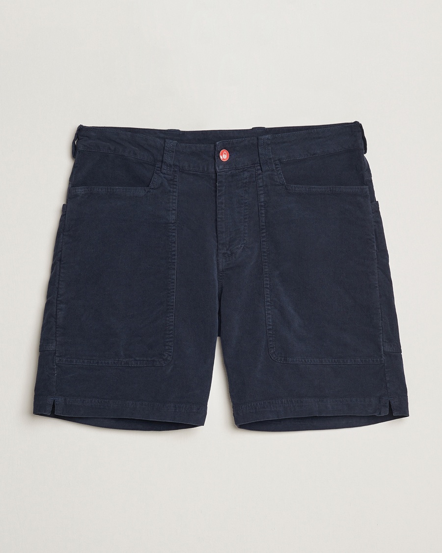 Sail Racing Grinder Corduroy Shorts Dark Navy – Bleu