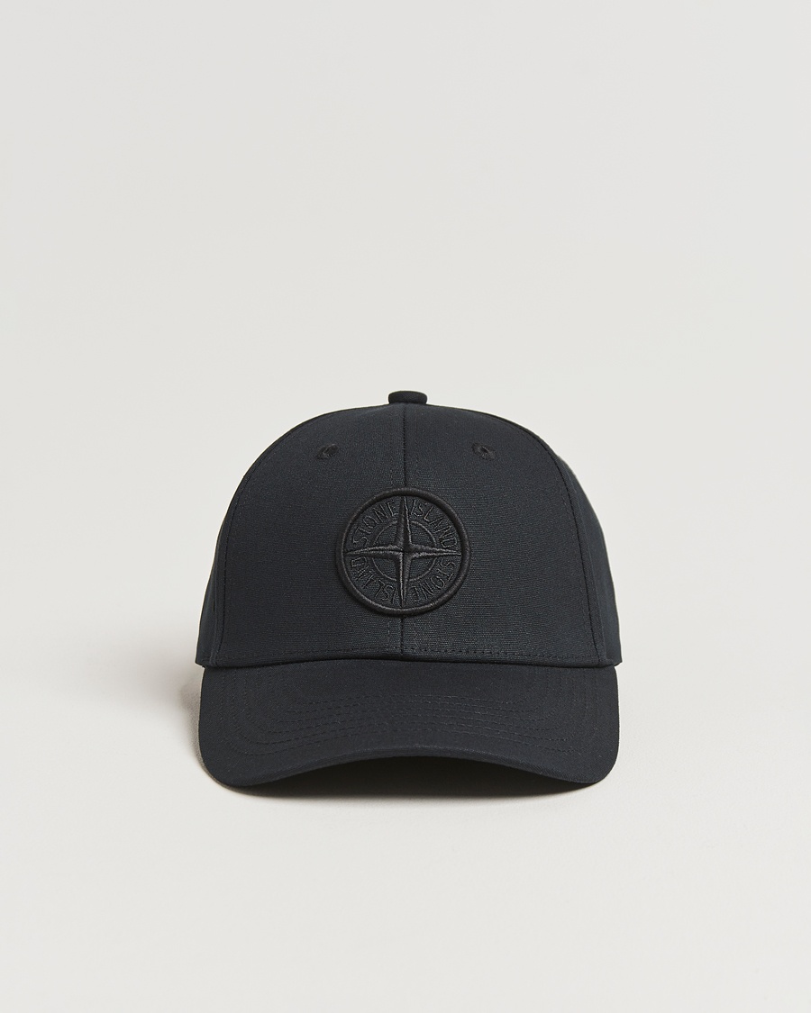 Homme | Stone Island | Stone Island | Classic Cotton Cap Black