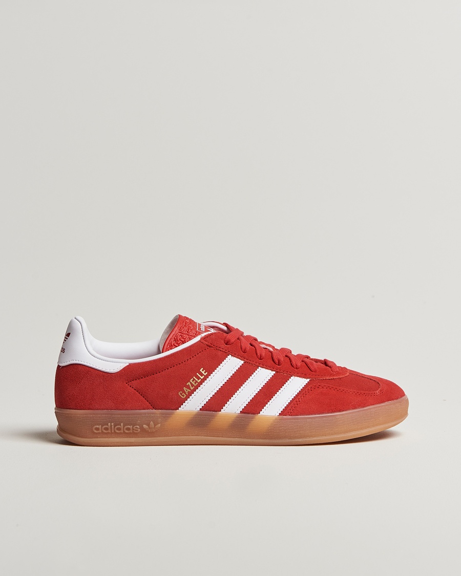 Heren | adidas Originals | adidas Originals | Gazelle Indoor Sneaker Red/White
